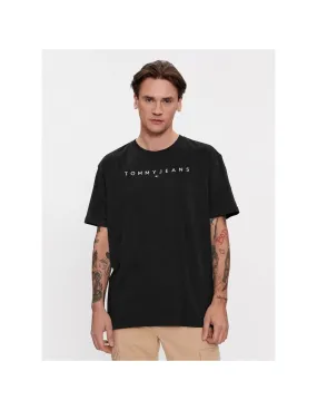Camiseta Tommy Hilfiger Hombre Negra | eCOOL